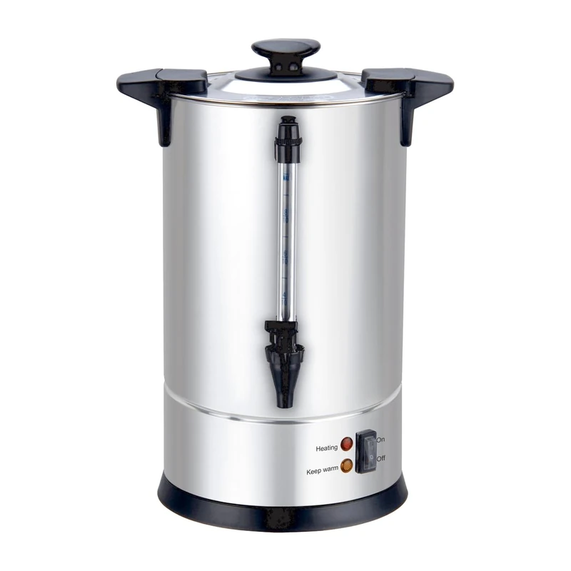 Louis Tellier - Professional Coffee Percolator - Capacity 6.3 L - 50 Cups - Stainless Steel Filter - Drip Tap