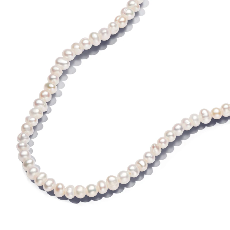 PANDORA Essence 14k Gold-Plated Freshwater Pearl Necklace
