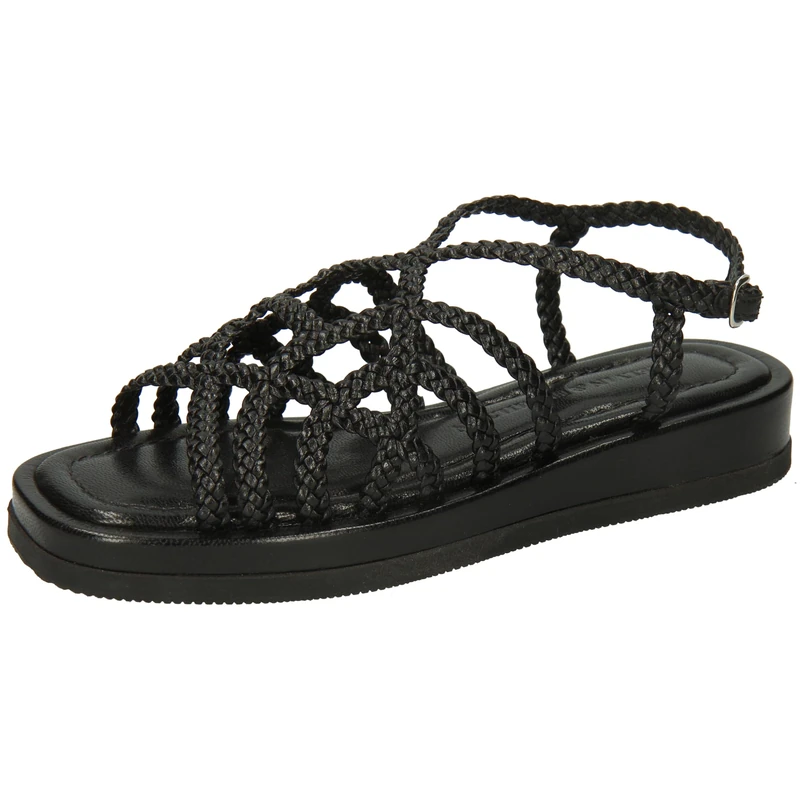 Melvin & Hamilton Women's Vim 2 Sandal, Black, 3.5 UK