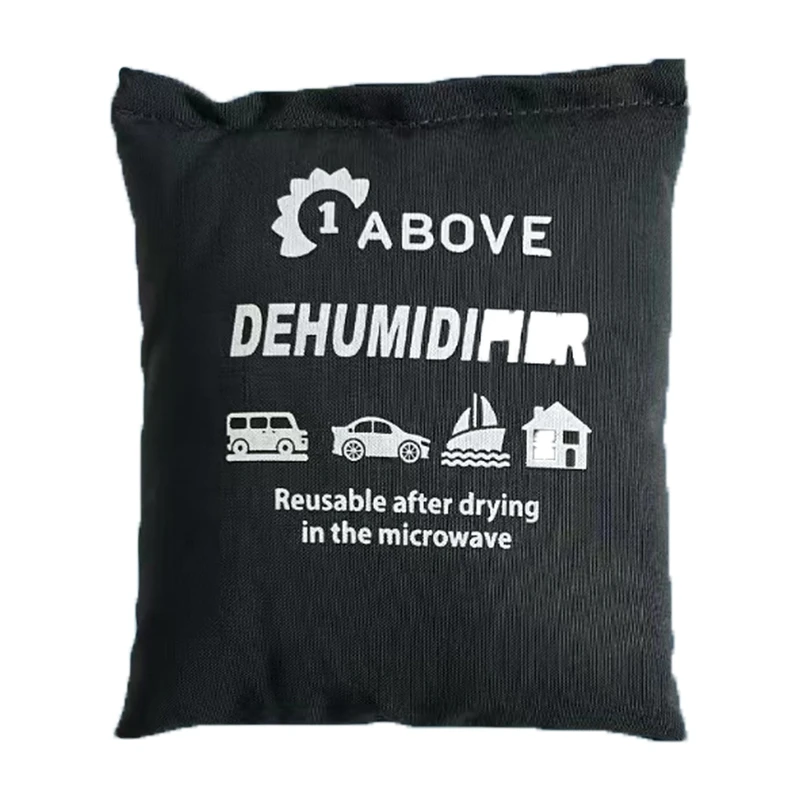 1Above 1000g Reusable, Microwaveable Car Interior Dehumidifier Bag - to Prevent Damp, Moisture, and Condensation- Ideal for Car, Boat, Caravan and Home