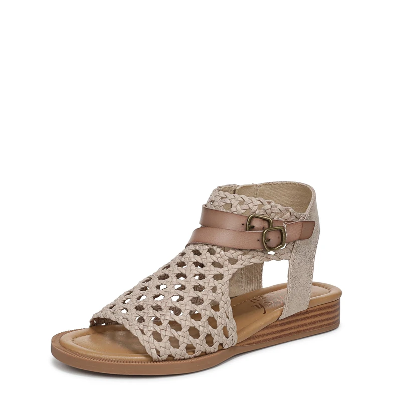 Blowfish Malibu Womens Anuella Cut Out Sandal, Gold, UK 4