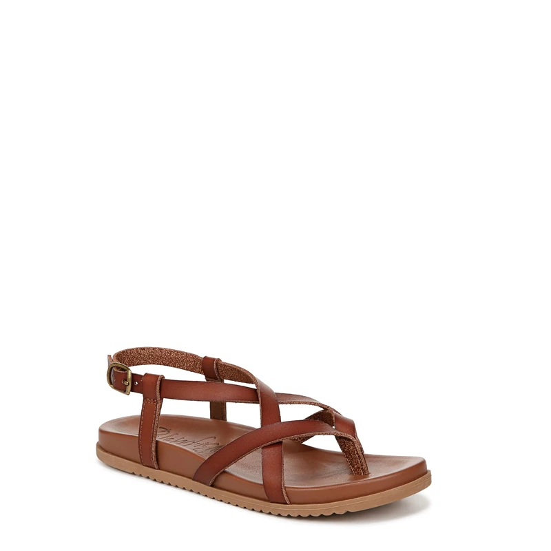 Blowfish Malibu Womens Camden Mono Strap Sandal, Tan, UK 8