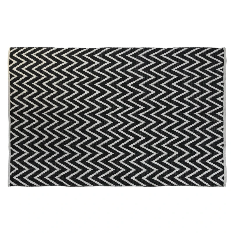ALFOMBRA Algodon 120X180X1 1300 GSM Zigzag - Image 1