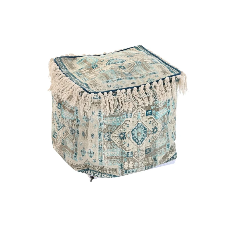COJIN SUELO Algodon 40X40X40 1600 GR, FLECOS Azul