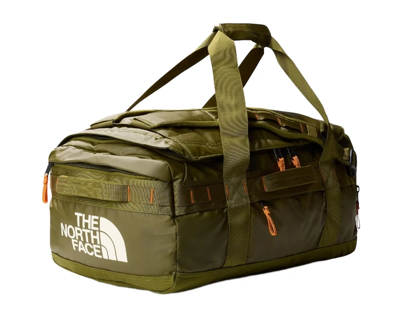 The North Face Base Camp Backpack Forest Olive/Desert Rust/White Dune One Size