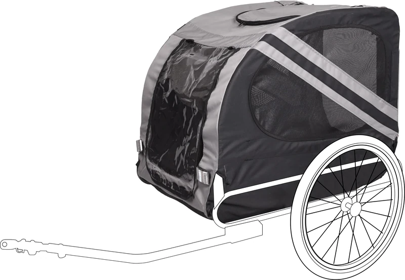 Flamingo SPARE COVER JULIETTE + REMCO GREY/BLACK