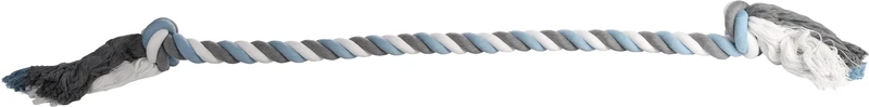 Flamingo DT COTTON JIM KNOTTED BONE 2 KNOTS BLUE/WHITE/GREY JUMBO 150CM - Image 1