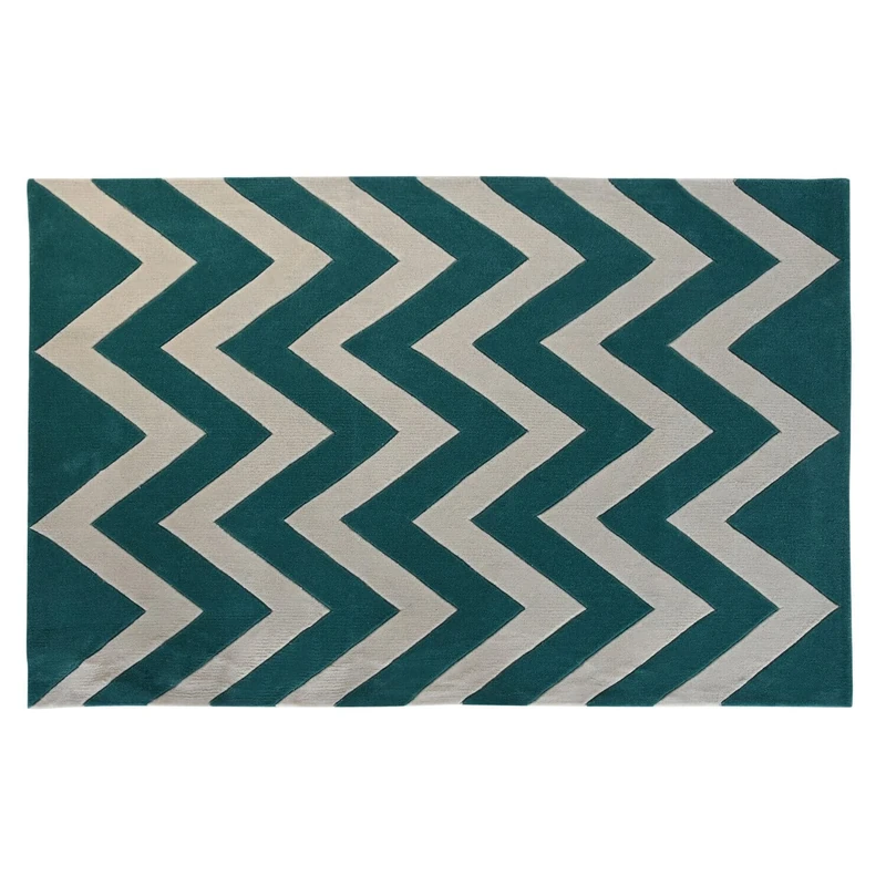 Alphombra Polyester 120 x 180 x 2 1800 GSM Zigzag