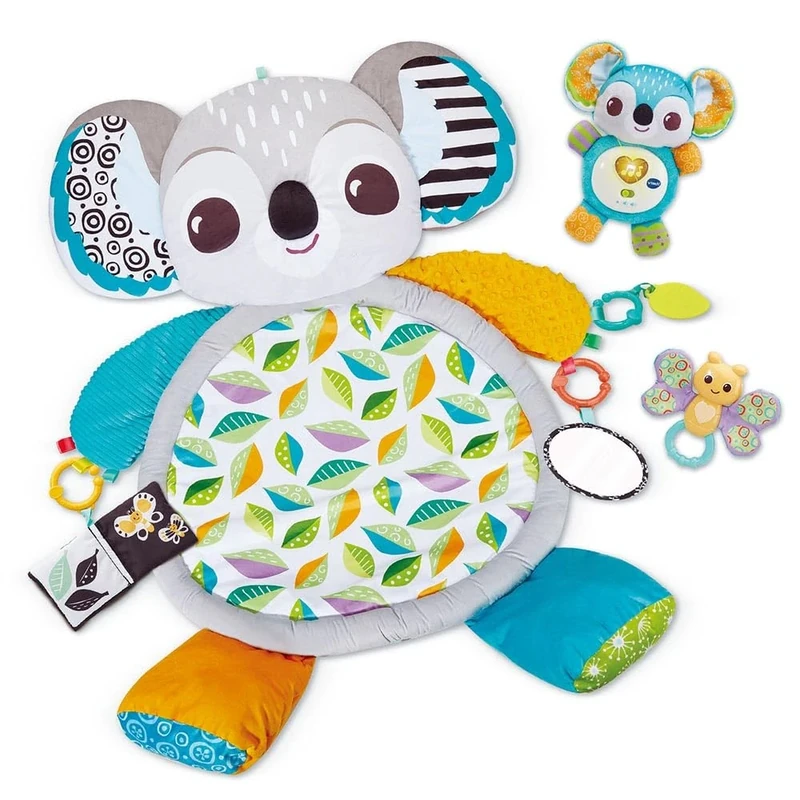 VTech - Koala Sleepy Play Blanket, Baby Toy +0 Months, High Weight Activity Blanket, Baby Gym, Rattles, Teether, Mirror, Melodies, ESP Version - Image 1
