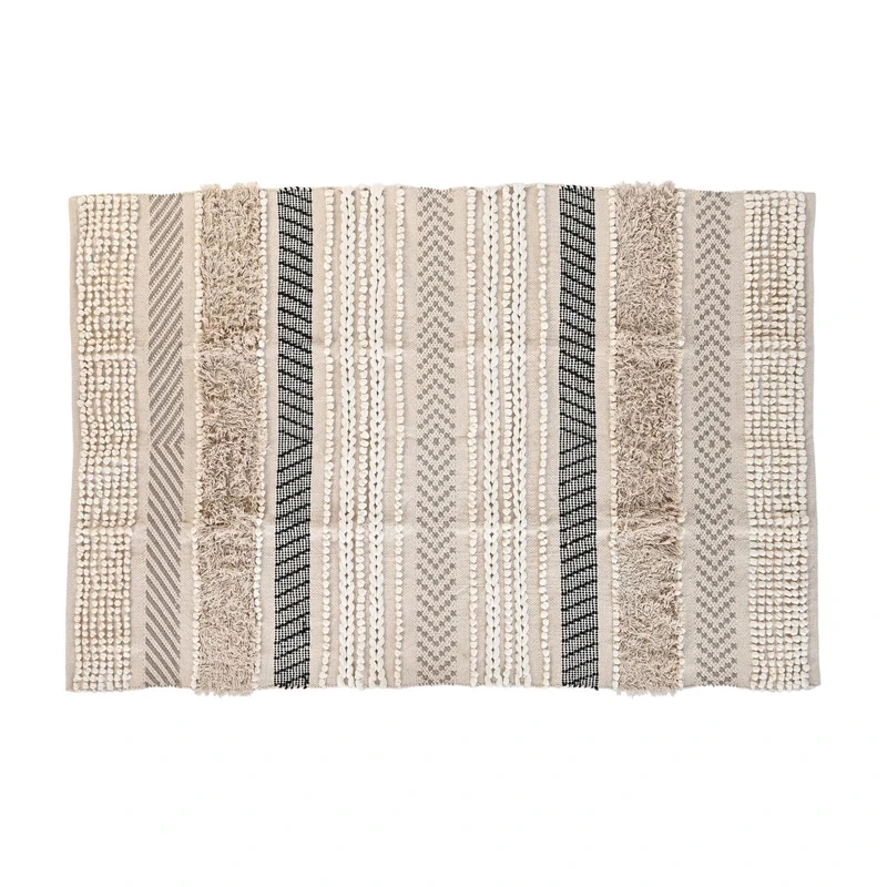 ALFOMBRA Algodon 180X120X1 1600 GR Beige
