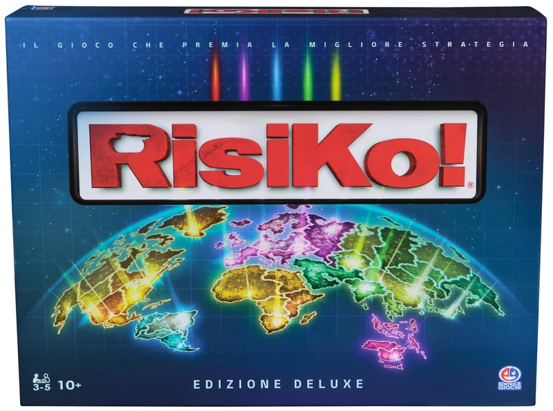 Spin Master Games Risiko! Deluxe Edition, Strategy Board Game for 3-5 Players, Ages 10+