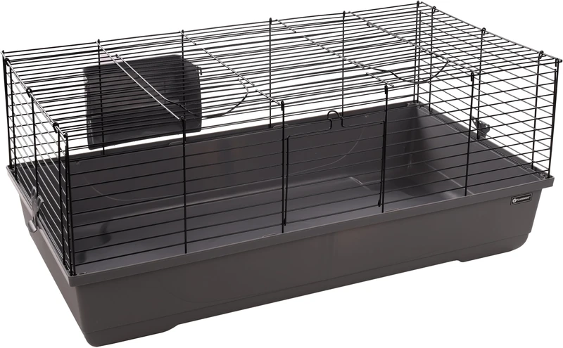 Flamingo GUINEA PIG AND DWARF RABBIT CAGE MOBI M GREY 99x53x42,5CM