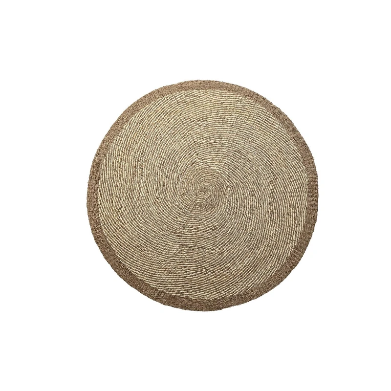 Alpha Seagrass Fibre Mayz 150 x 1 x 150 cm Beige