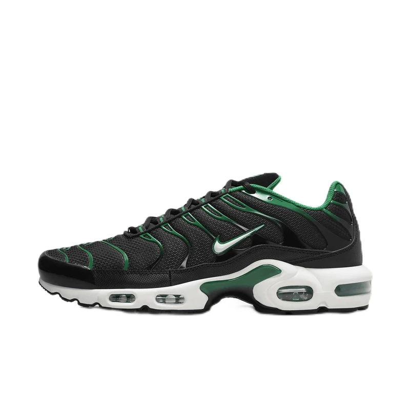 NIKE DM0032-009 Air Max Plus Men Black/White-Malachite-Gum Light Brown UK 7