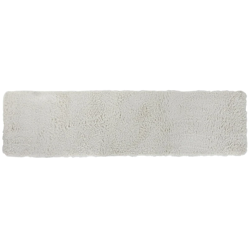 Alfombra Polyester 60X240X3 340 GSM, Marfil - Image 1