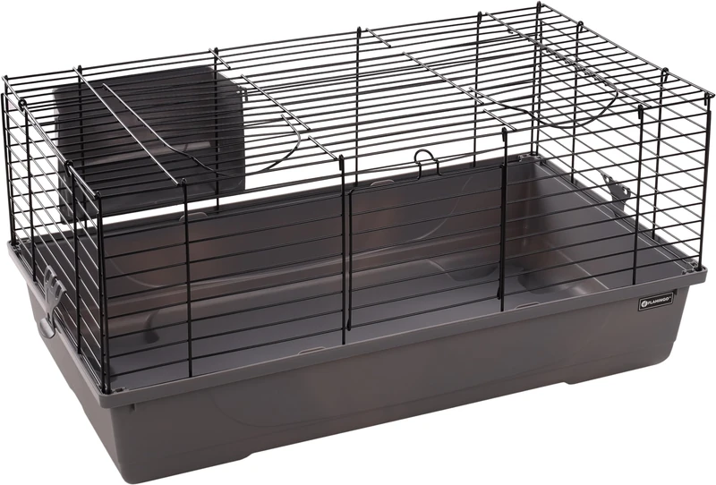 Flamingo GUINEA PIG AND DWARF RABBIT CAGE MOBI S GREY 75x47x40CM