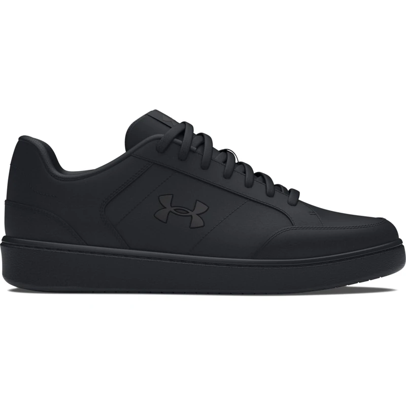 Under Armour Men's Official, Lightweight and Comfortable Men's Trainers, Casual Trainers with Durable Sole, Plush-Fit and Stability,Black / Black / Black,7