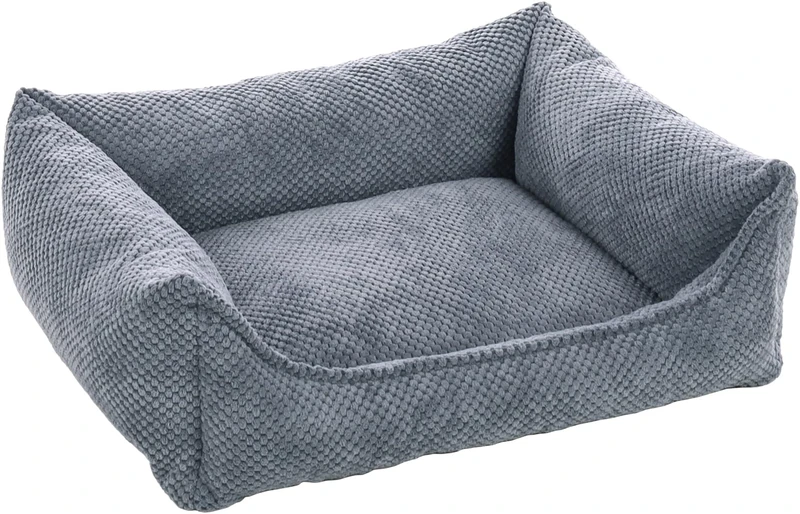 Flamingo Basket Reno Rectangle Light blue 65x50x20cm