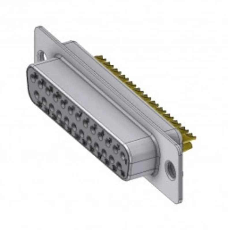 Deltron Connectors DT 25 SZ/2 D-SUB Socket 180° Number of Poles (Number): 25 Soldering Cup 1 Piece