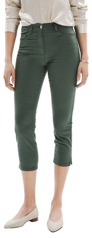 Caroll Trousers Khaki Green - Image 1