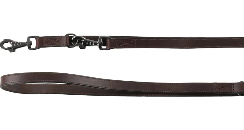 Flamingo Dog Training leash Denver Brown 2,4m 22mm - Image 1