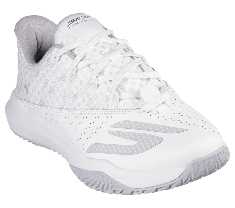 Skechers Performance Men's Skechers Viper Court Rally Sneaker, White, 9 UK