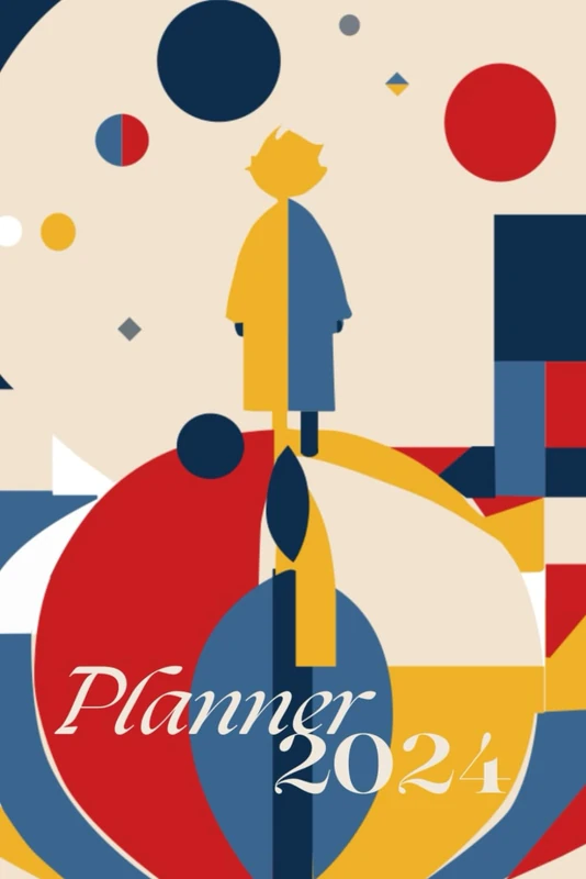 The Little Prince Planner 2024: Productivity, Art and Coloring