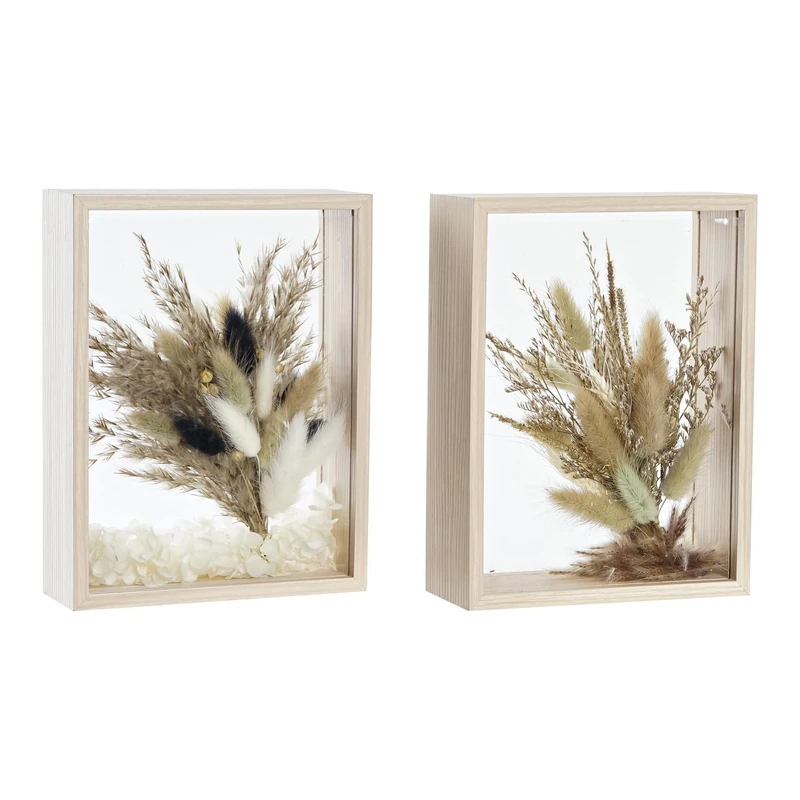 DECORACION Flor SECA MDF 16X6X21 2 SURT - Image 1
