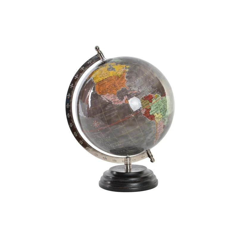 Terraqueo Globe Plastic Madera 20 x 20 x 28 cm 20 Grey