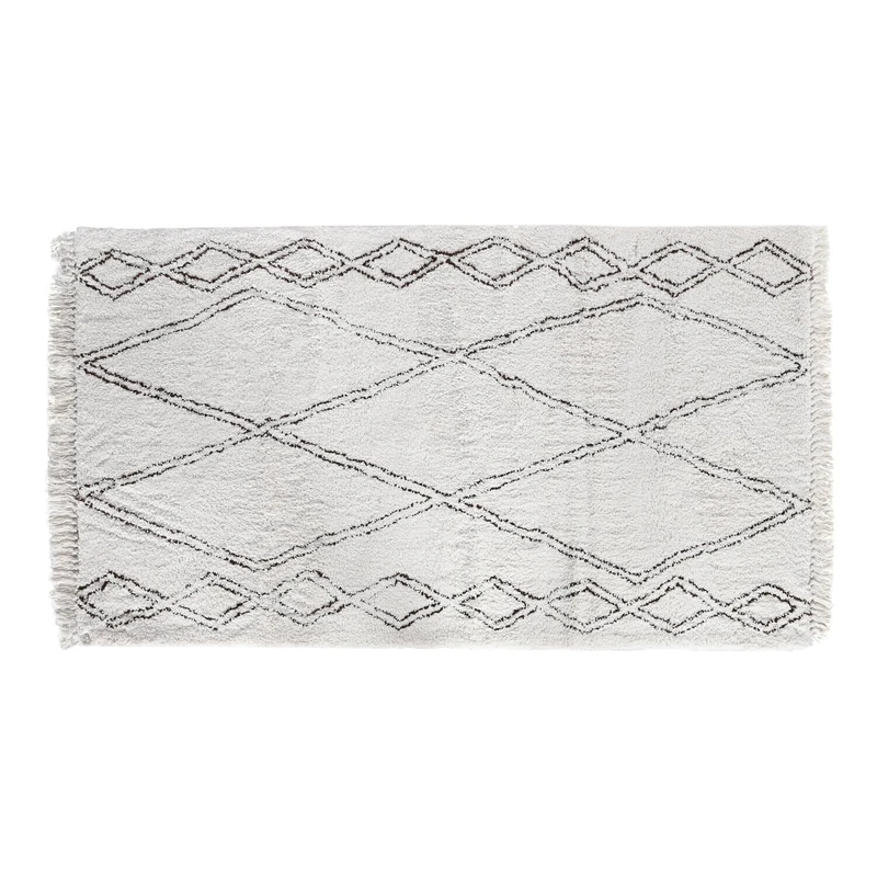 ALFOMBRA Polyester 175X100X3 1200 GSM Beige - Image 1
