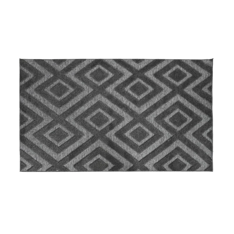 ALFOMBRA Polyester 175X100X1 350 GSM Dark Grey