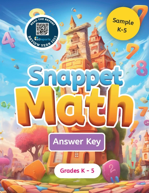 Snappet Math Workbook Sampler ANSWER KEY: Grades K-5