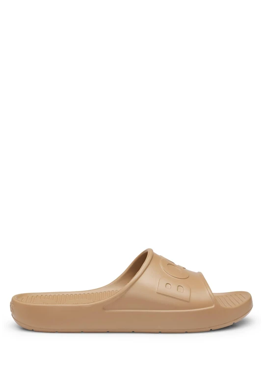 BOSS Darian_Slid_lg_N, MEN Slide, Medium Beige, - Image 1
