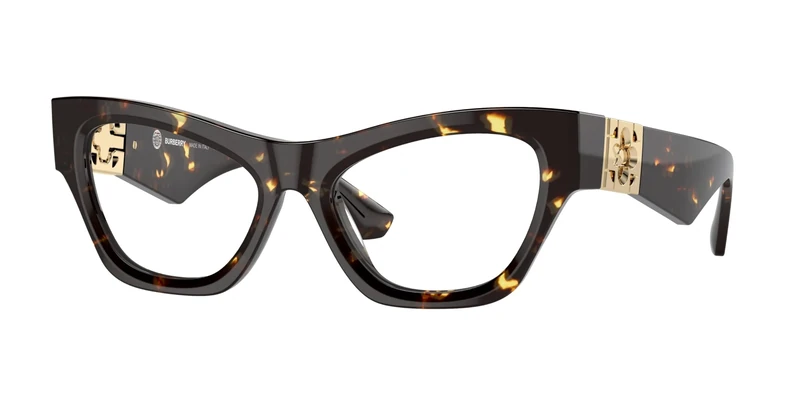 BURBERRY Eyeglasses BE 2405 U 4106 Dark Havana Demo Lens, Dark Havana Demo Lens