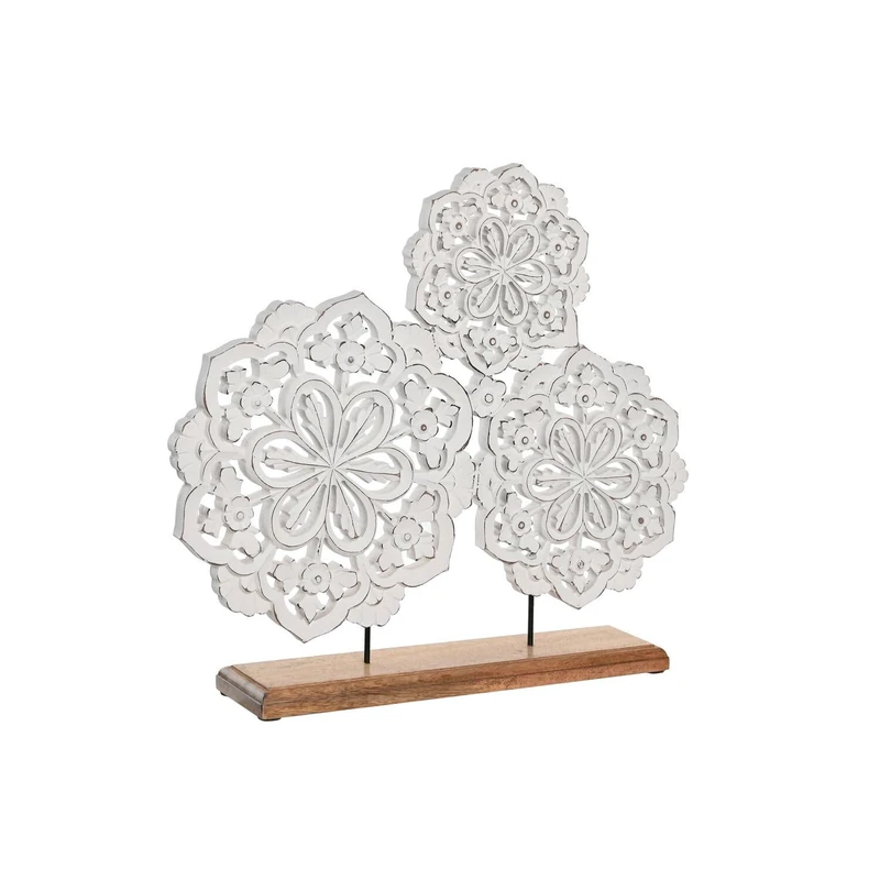 AlexandreHouse Decorative MDF Metal 51 x 9 x 44 cm White