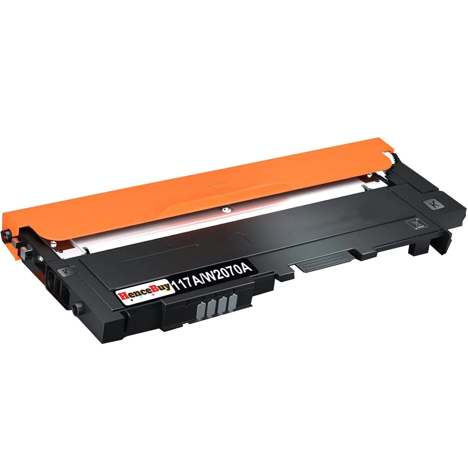 HenceBuy With Chip 117A Black Toner Cartridge Compatible for HP W2070A 117A for HP Color Laser MFP 179fnw 178nw 178nwg 179fwg 150a 150nw 178 179 Printer Ink (Black, Single Pack)
