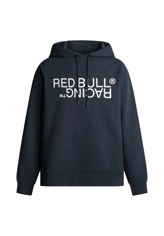 Red Bull Racing X Pepe Jeans Men's RBR REFLECT LOGO GRAPHIC HOODY Sweatshirt, Blue (DULWICH BLUE), XL