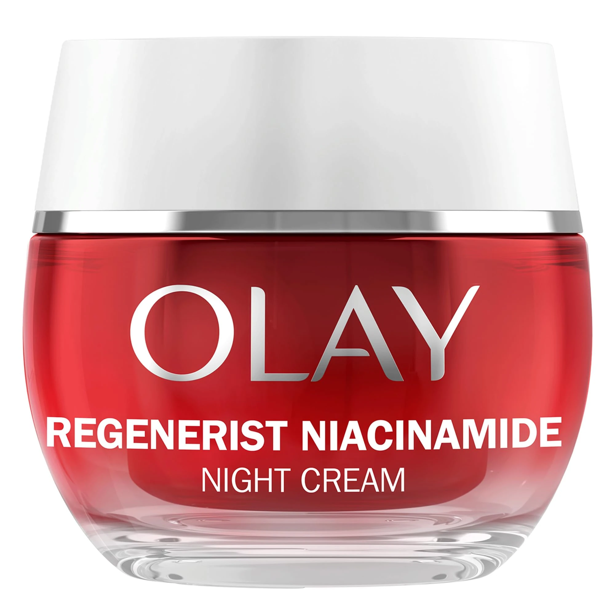 Olay Regenerist Niacinamide Night Cream Face Moisturiser, Skincare with Niacinamide 99% Purity, Antioxidant Vitamin E And Shea Butter, Anti Ageing Skin Care: Renew, Age Defy and Hydrate, 50ml