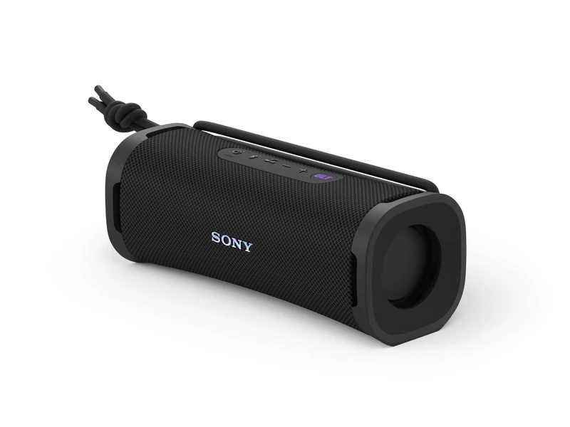 Sony ULT FIELD 1 - Wireless Bluetooth Portable Speaker with ULT POWER SOUND, Ultimate Deep Bass, IP67, Waterproof, Dustproof, Shockproof, 12hr Battery, Clear Call Quality, Outdoor, Travel - Black