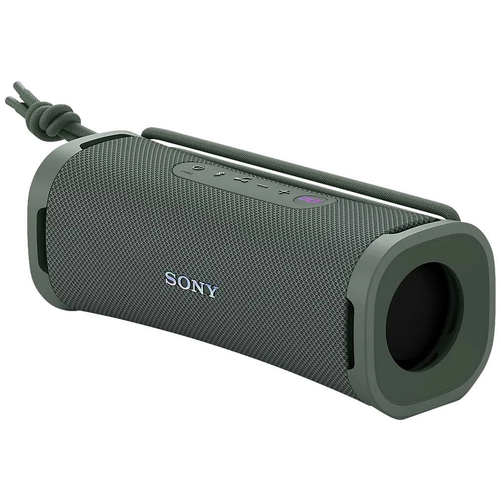 Sony ULT FIELD 1 - Wireless Bluetooth Portable Speaker with ULT POWER SOUND, Ultimate Deep Bass, IP67, Waterproof, Dustproof, Shockproof, 12hr Battery, Clear Call Quality, Outdoor, Travel, Forest Gray