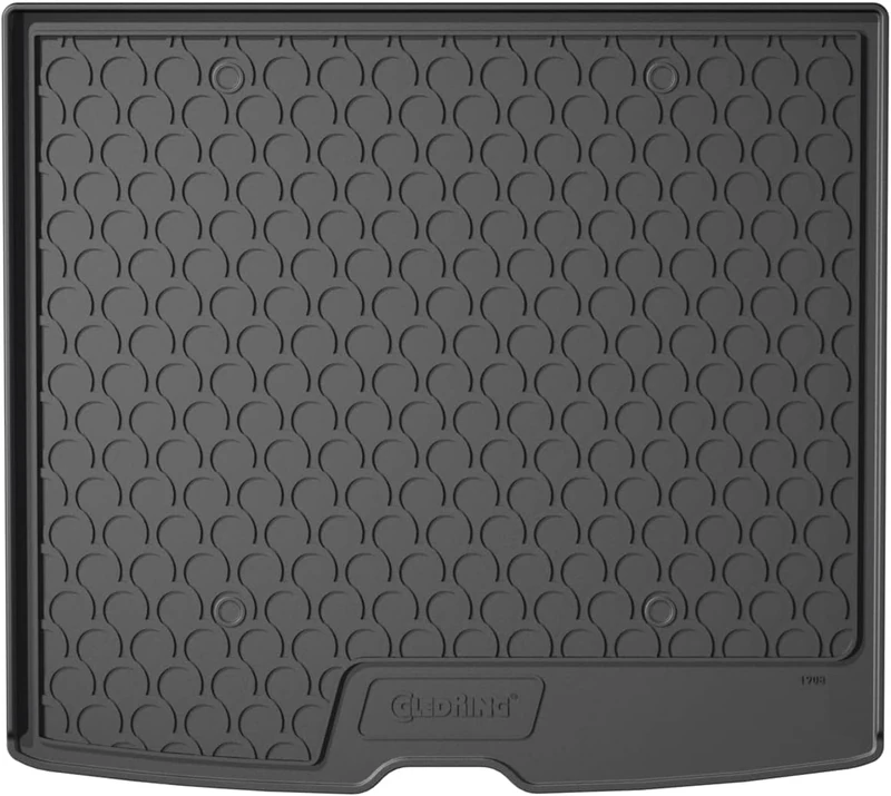 Gledring Rubbasol (Rubber) Boot Mat compatible with Volvo C40 Recharge 2021-