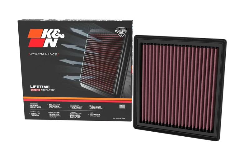 K&N Replacement Air Filter compatible with Mazda CX-90 2.5L 2024- (33-5140)