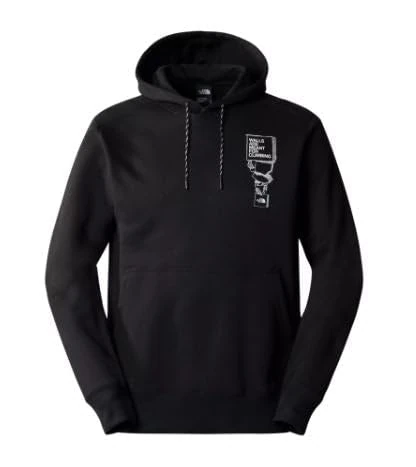The North Face Graphic Hooded Sweatshirt Tnf Black XXL