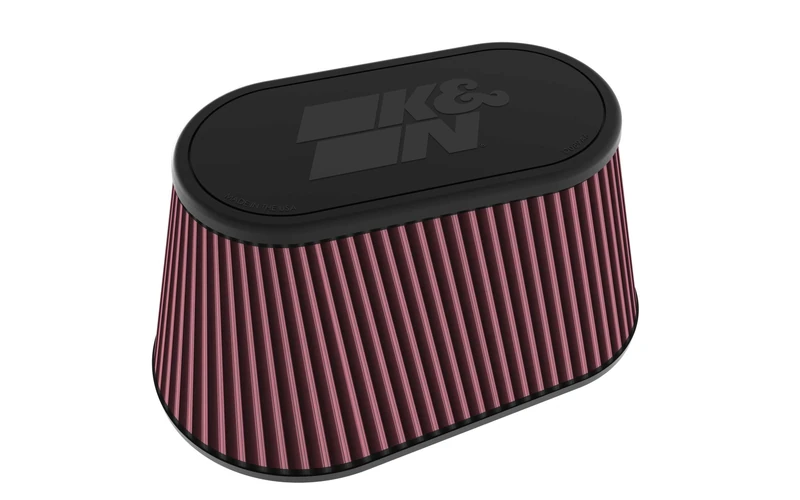 K&N Universal Oval/Conical Air Filter 114mm flange, 292mm x 178mm base, 229mm x 114mm top, 152mm height (RU-5297)
