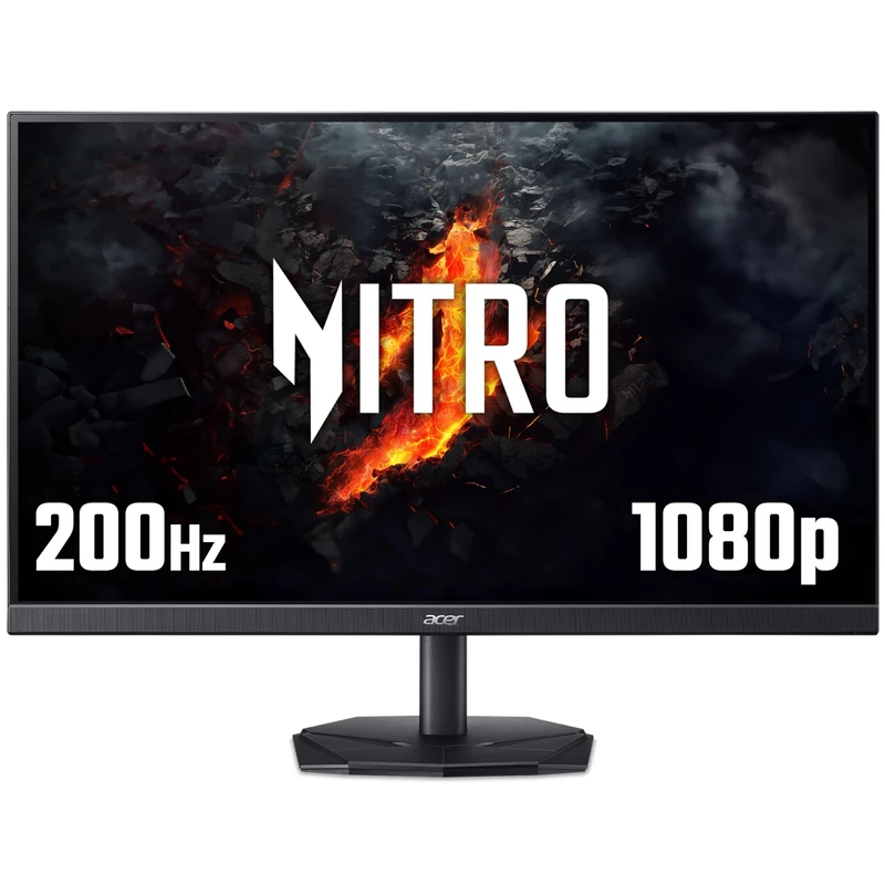 acer Nitro KG272G 27 inch Full HD (1920 x 1080) Gaming Monitor - 120Hz, 1ms, IPS Panel, Adaptive Sync, 99% sRGB, DisplayPort, HDMI