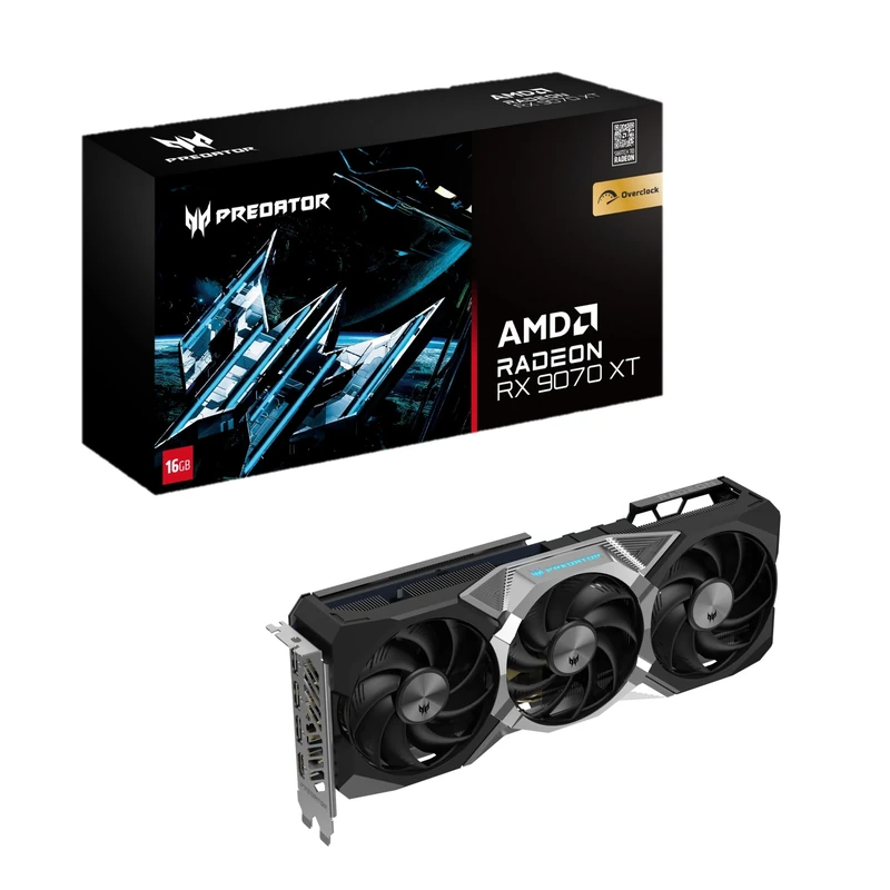acer Predator BiFrost AMD RX9070 XT OC 16GB GDDR6 1HDMI3DP