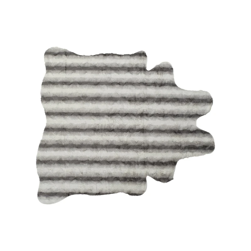 ALFOMBRA Polyester 160X150X2 550 GSM GRIS