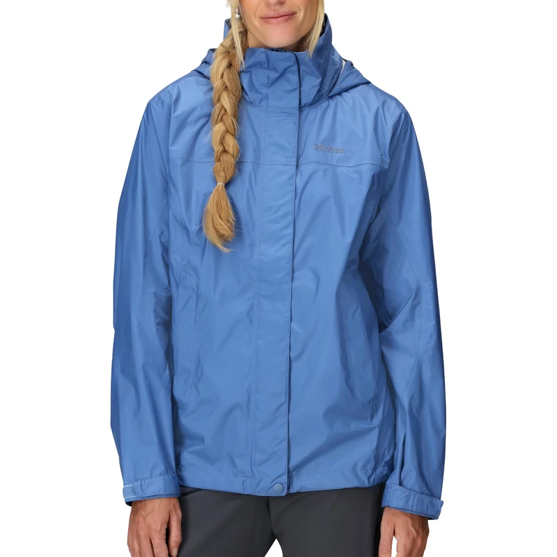 MARMOT Women's Precip Eco Jacket, Rain Cloud-Latest Collection, XL