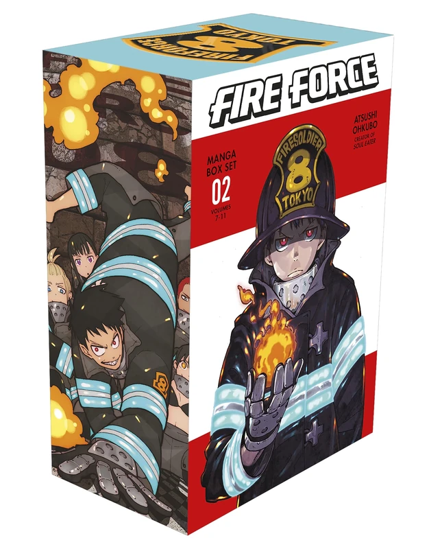 Fire Force Manga Box Set 2 (Vol.7-11) (FIRE FORCE BOX SET)