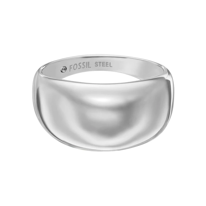 Fossil Women's Stainless Steel band Rings